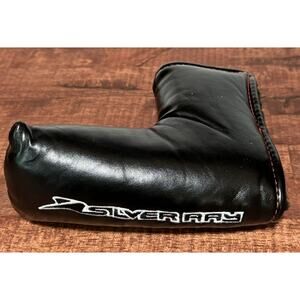Used Ray Cook Silver Ray Blade Golf Putter Headcover Nice